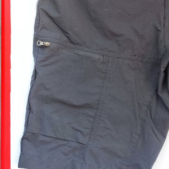 Silver Jeans Ashton cargo short men's size 34 black lot pockets - Picture 8 of 12